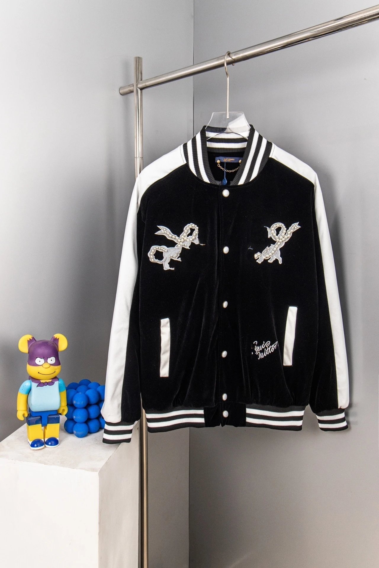 Givenchy Varsity Jacket Red and White Outerwear.jacket - 21