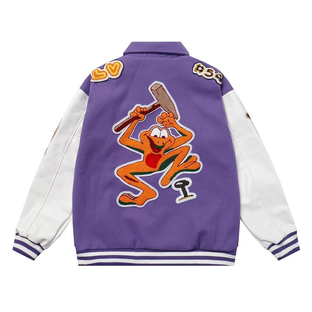 Givenchy Varsity Jacket Red and White Outerwear.jacket - 36