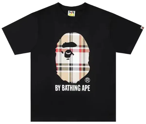 A Bathing Ape Red Camo Big Ape Head T-Shirt - 25