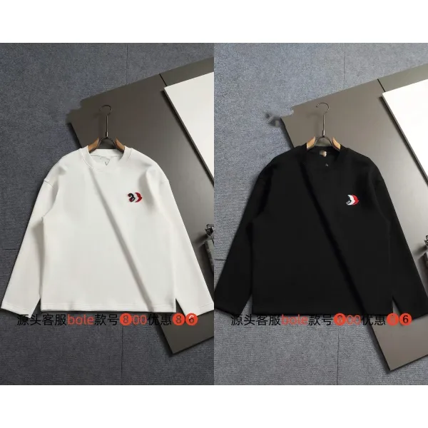 Prada Re-Nylon Triangle Logo Black Hoodie - 5