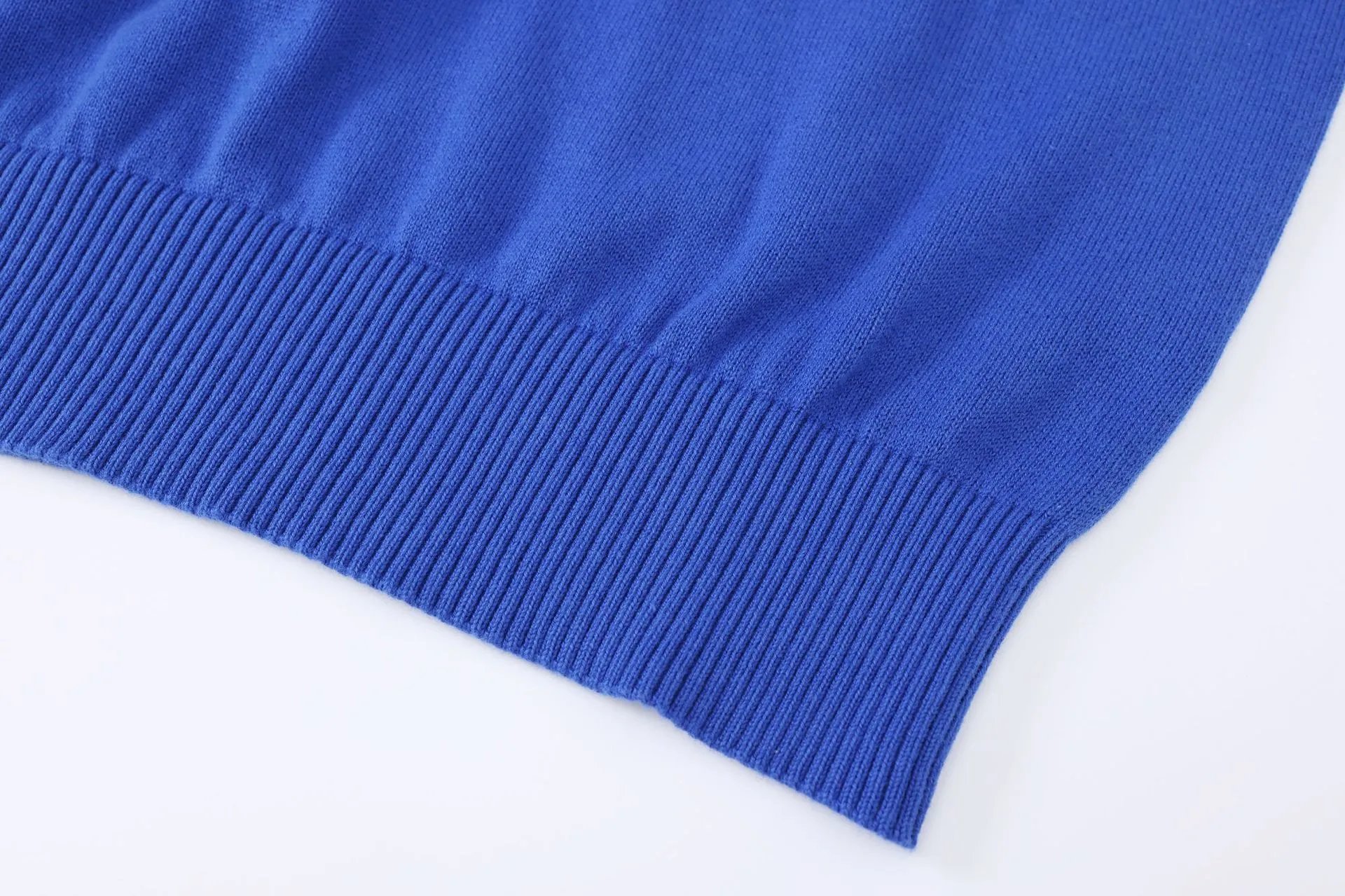Design Classic Crewneck Sweater Royal Blue - 5