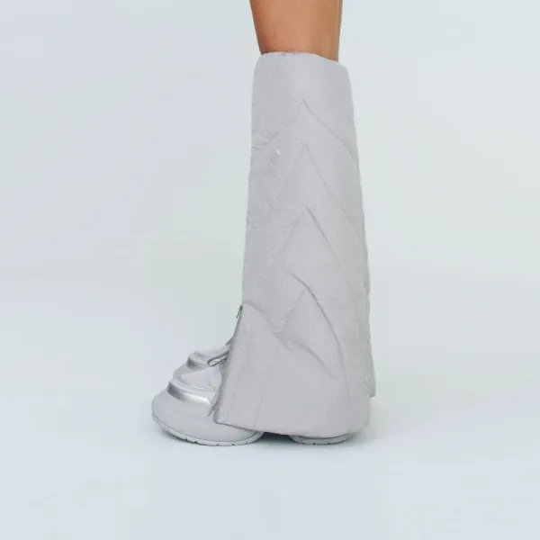 SMF SMFK Leg Warmers Gray Activewear - 4