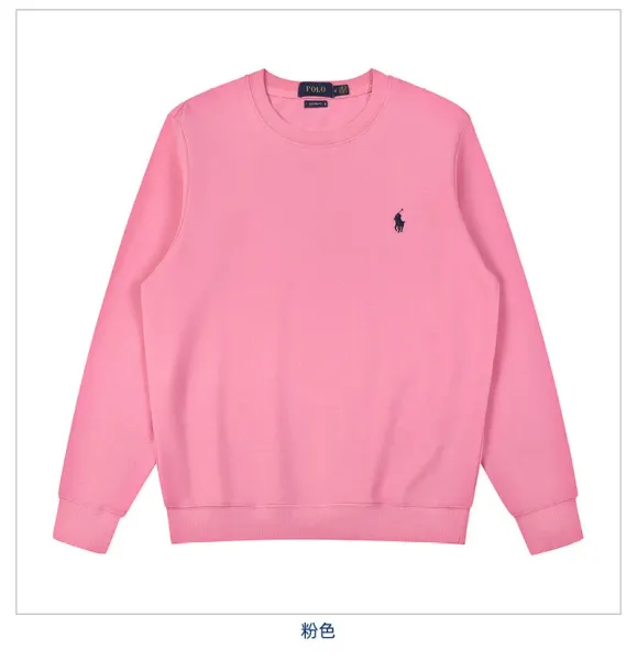 Polo Ralph Lauren Classic Fit Crewneck Sweatshirt Gray Sweater - 13