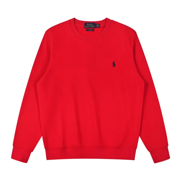 Polo Ralph Lauren Classic Fit Crewneck Sweatshirt Gray Sweater - 17