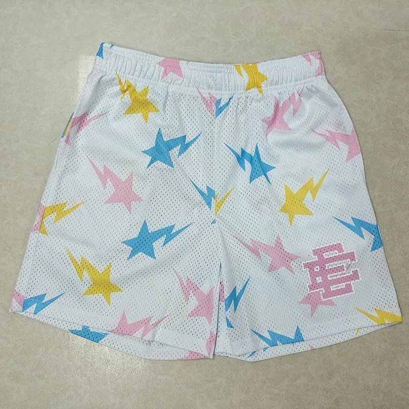 Design Tree Branch Print Black Shorts - 12