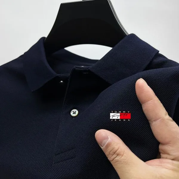 Tommy Hilfiger Tommy Jeans Classic Polo Navy Polo Shirt - 1