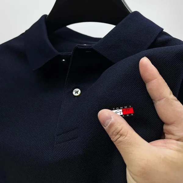 Tommy Hilfiger Tommy Jeans Classic Polo Black Tops.polo - 4