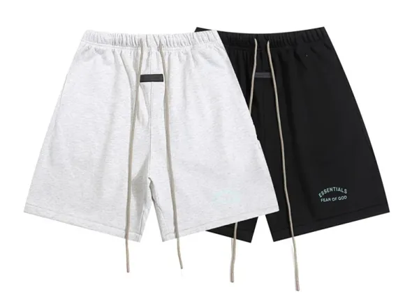 Fear of God Essentials 'State' Drawstring Shorts Purple - 3