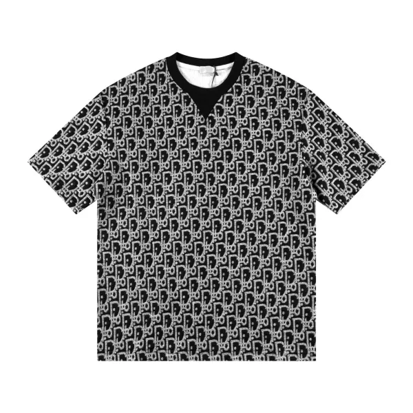 Dior Oblique Jacquard T-Shirt White - 15