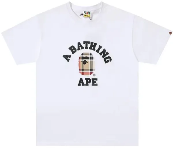 A Bathing Ape Red Camo Big Ape Head T-Shirt - 28