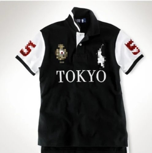 Design Los Angeles Polo Navy Blue Polo Shirt - 11
