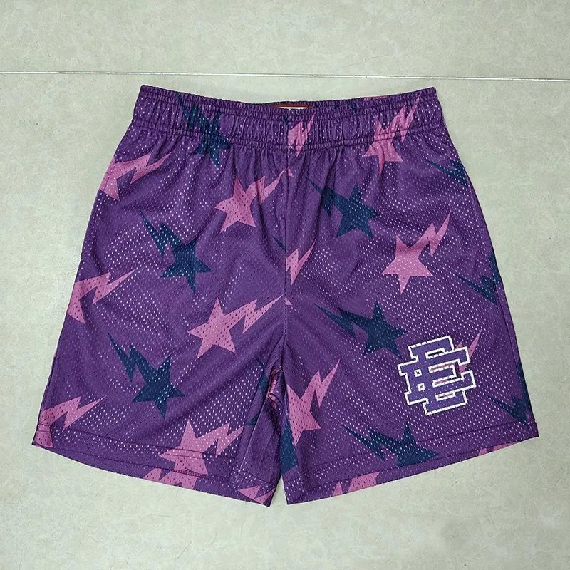 Design Tree Branch Print Black Shorts - 10