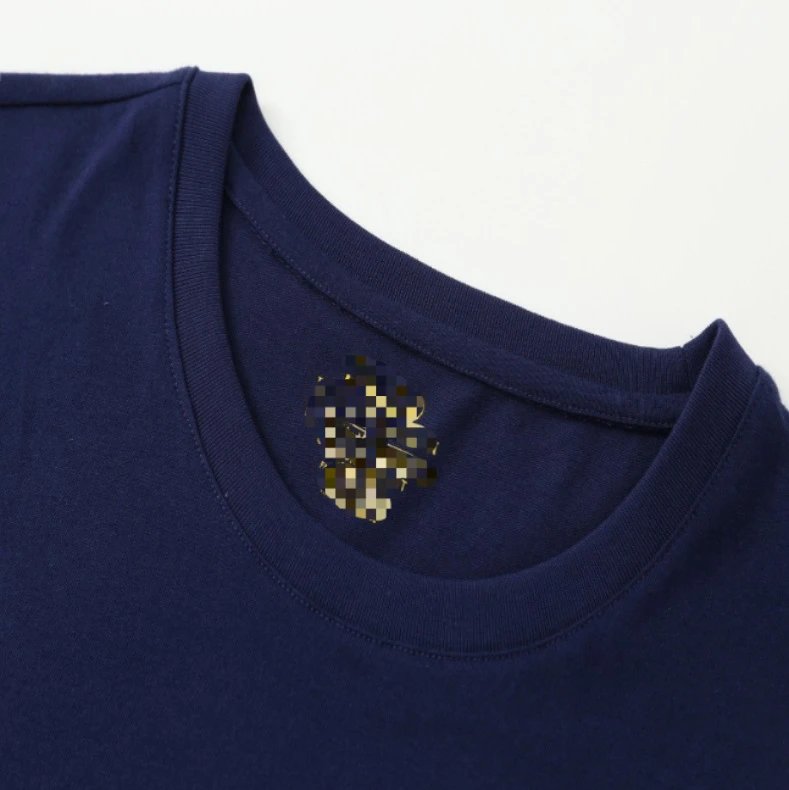 Design Minimalist Embroidered Pencil Tee White T-Shirt Tops.t Shirts - 4