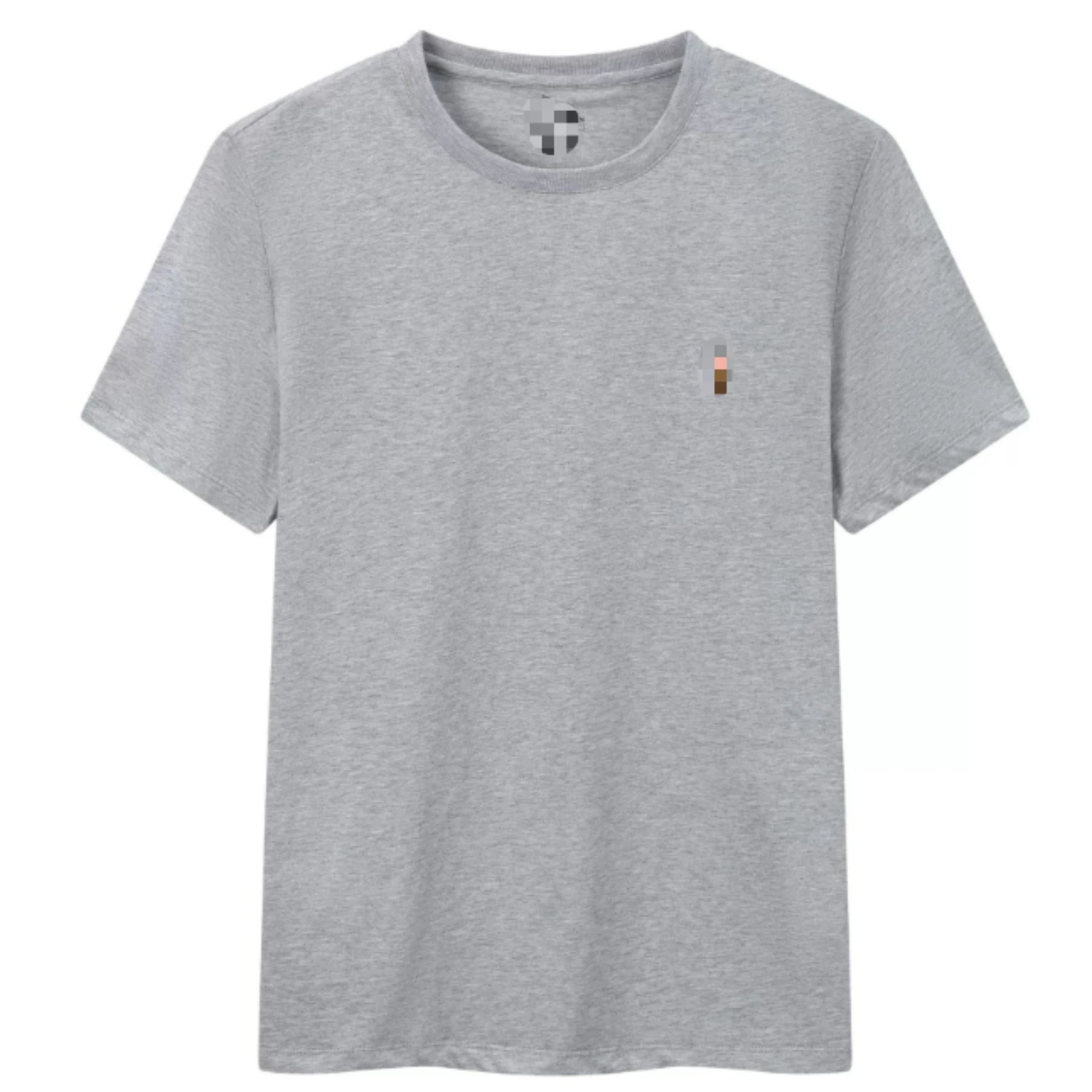 Design Minimalist Embroidered Pencil Tee White T-Shirt Tops.t Shirts - 11