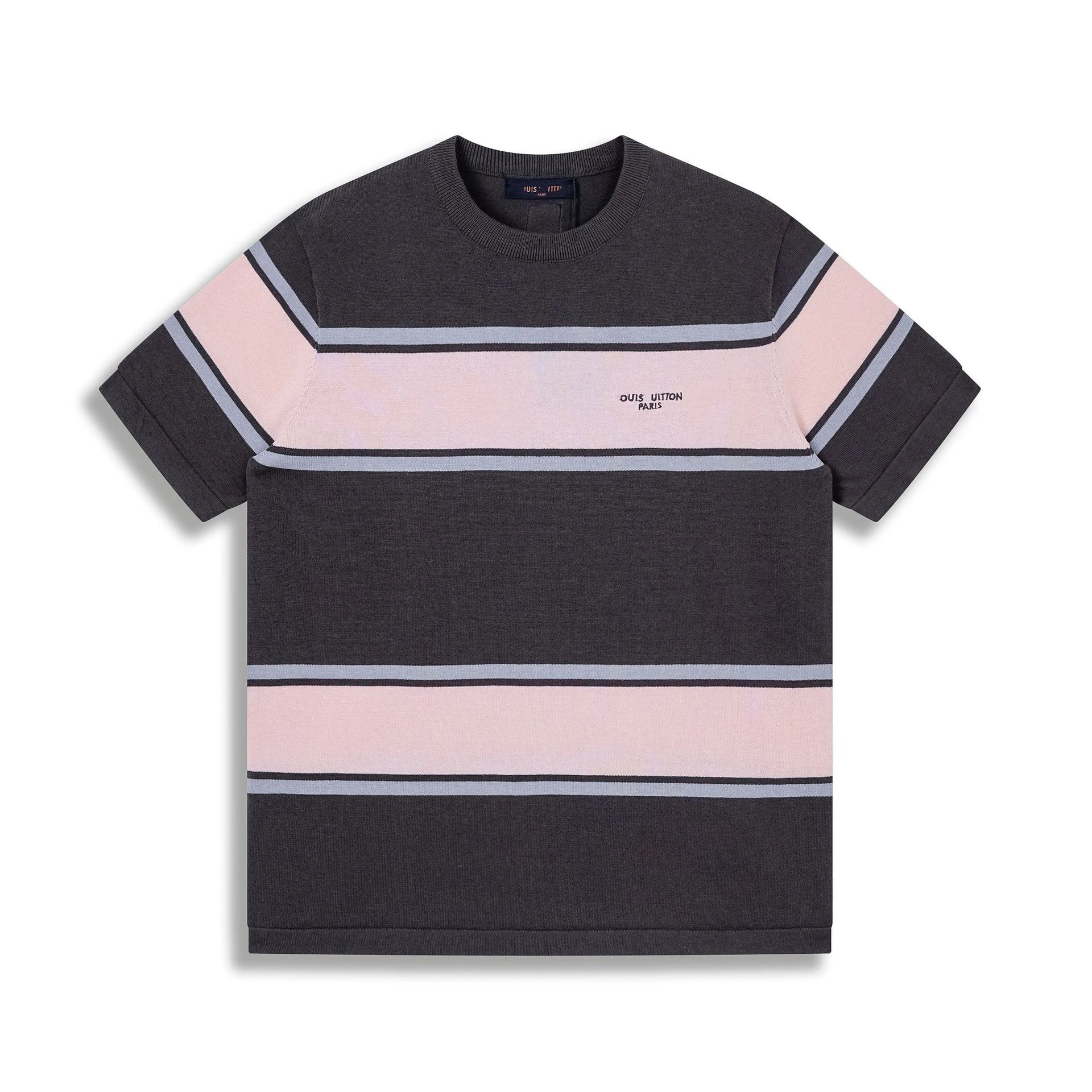 Louis Vuitton Monogram Embroidered Polo Black Polo Polo Shirt - 7