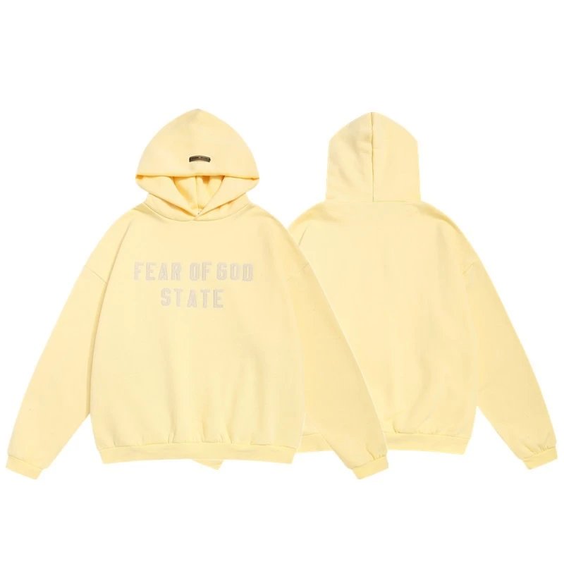 Fear of God Essentials Oversized Hoodie Gray - 10