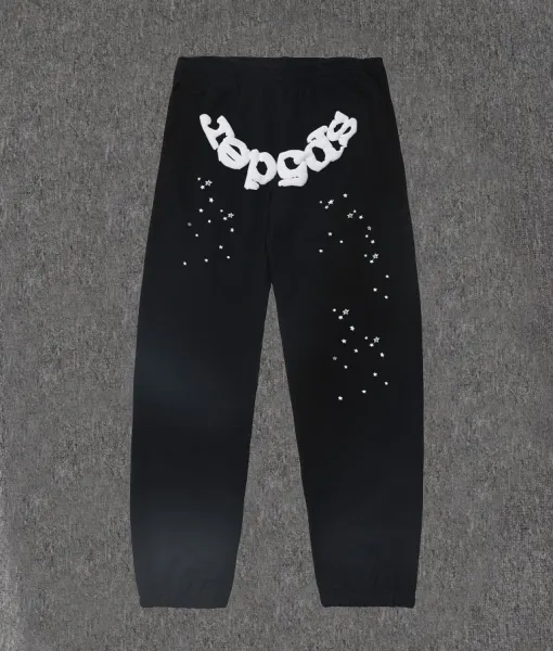 Design 'Hoppad' Star-Print Sweatpants Black - 1