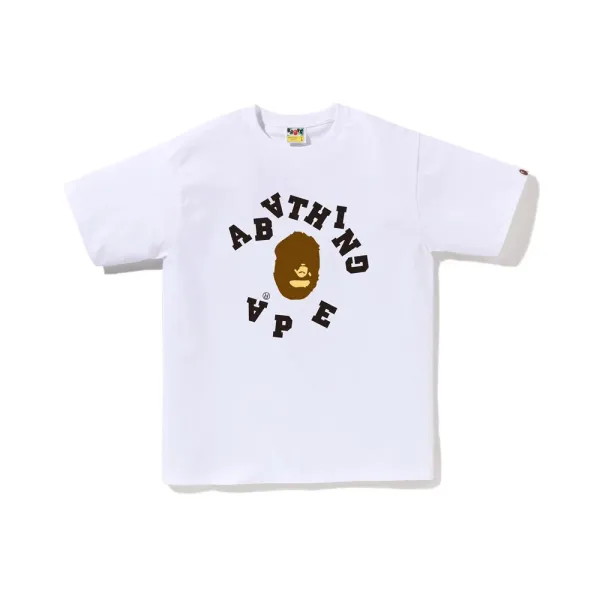 A Bathing Ape Arch Logo T-Shirt Pink - 21