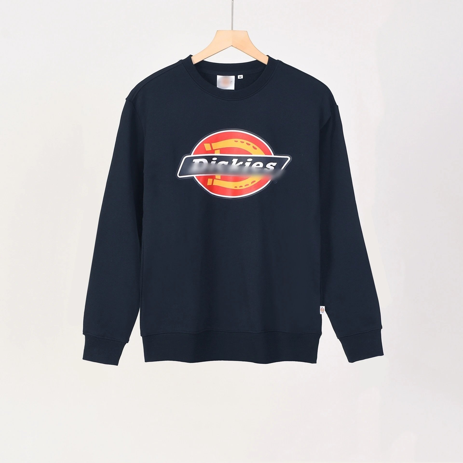 Dickies Logo Graphic Sweatshirt Navy Sweater