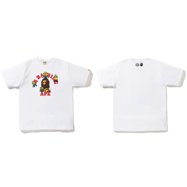A Bathing Ape Arch Logo T-Shirt Pink - 16