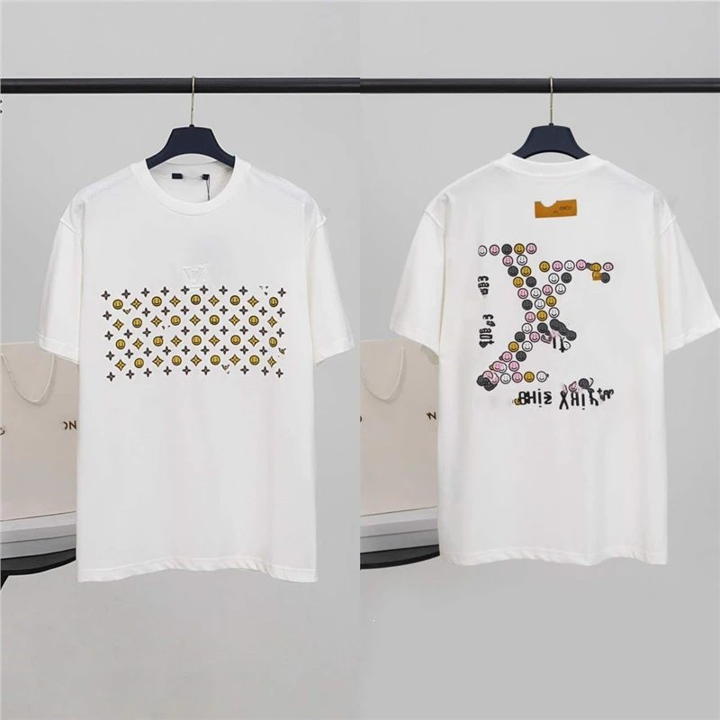 Louis Vuitton Monogram Print T-Shirt White - 1