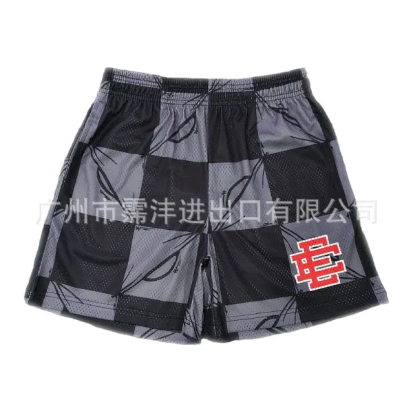 Design Camo Mesh Shorts Multicolor - 32