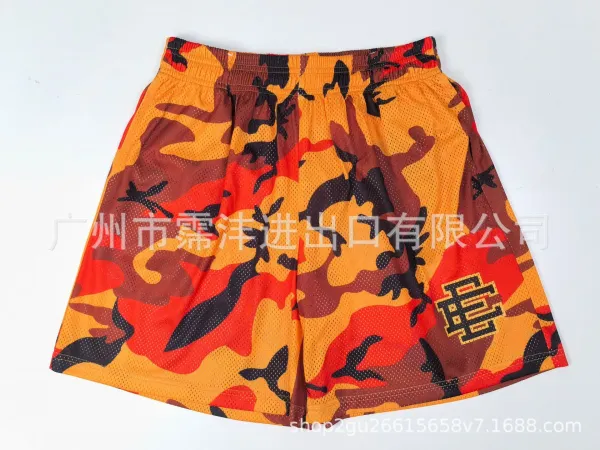 Design Camo Mesh Shorts Multicolor - 35
