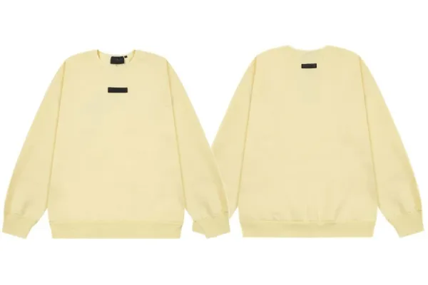 Off-White Industrial Belt Sweatshirt Pale Yellow Hoodie - 1