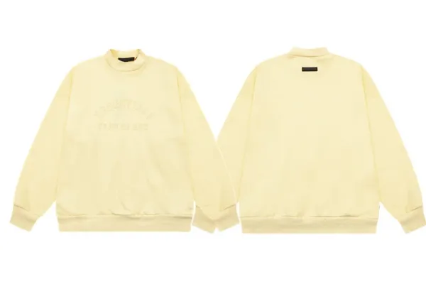 Off-White Industrial Belt Sweatshirt Pale Yellow Hoodie - 13