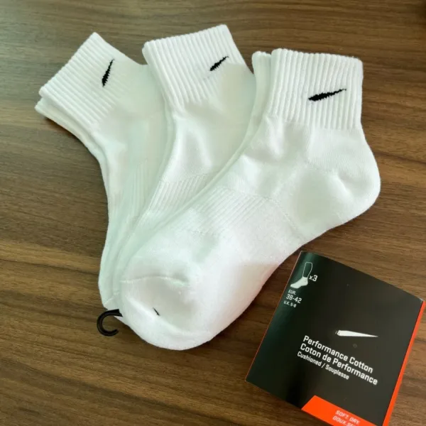 Nike Swoosh Crew Socks White - 7