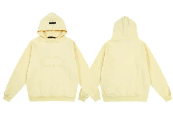 Off-White Industrial Belt Sweatshirt Pale Yellow Hoodie - 25
