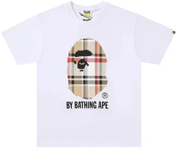 A Bathing Ape Red Camo Big Ape Head T-Shirt - 27