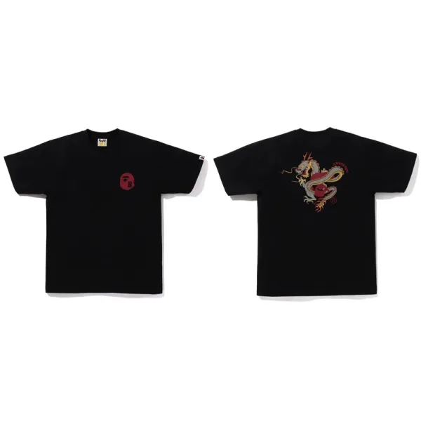 A Bathing Ape Arch Logo T-Shirt Pink - 29
