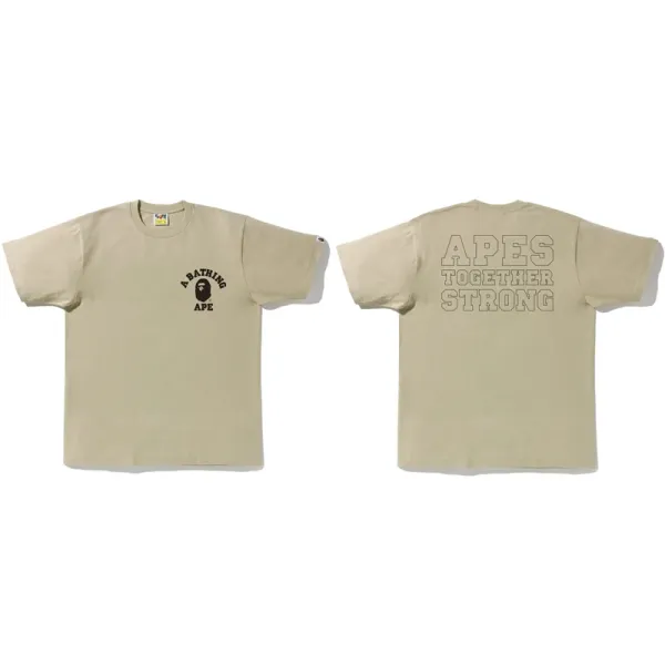 A Bathing Ape Arch Logo T-Shirt Pink - 30