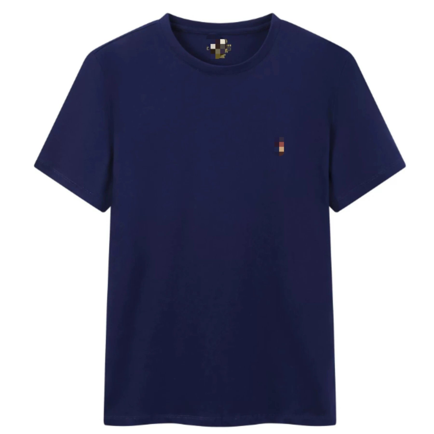 Design Minimalist Embroidered Pencil Tee White T-Shirt Tops.t Shirts - 8