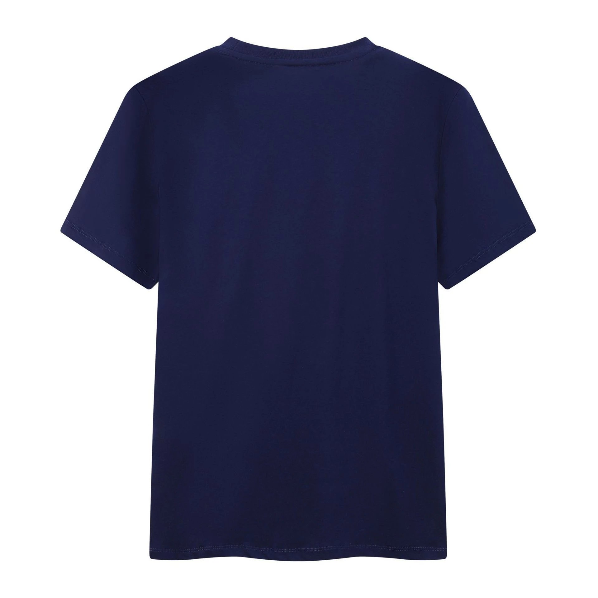 Design Minimalist Embroidered Pencil Tee White T-Shirt Tops.t Shirts - 9