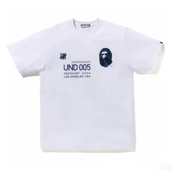 A Bathing Ape Baby Milo x Camo Ape Head Black T-Shirt - 4