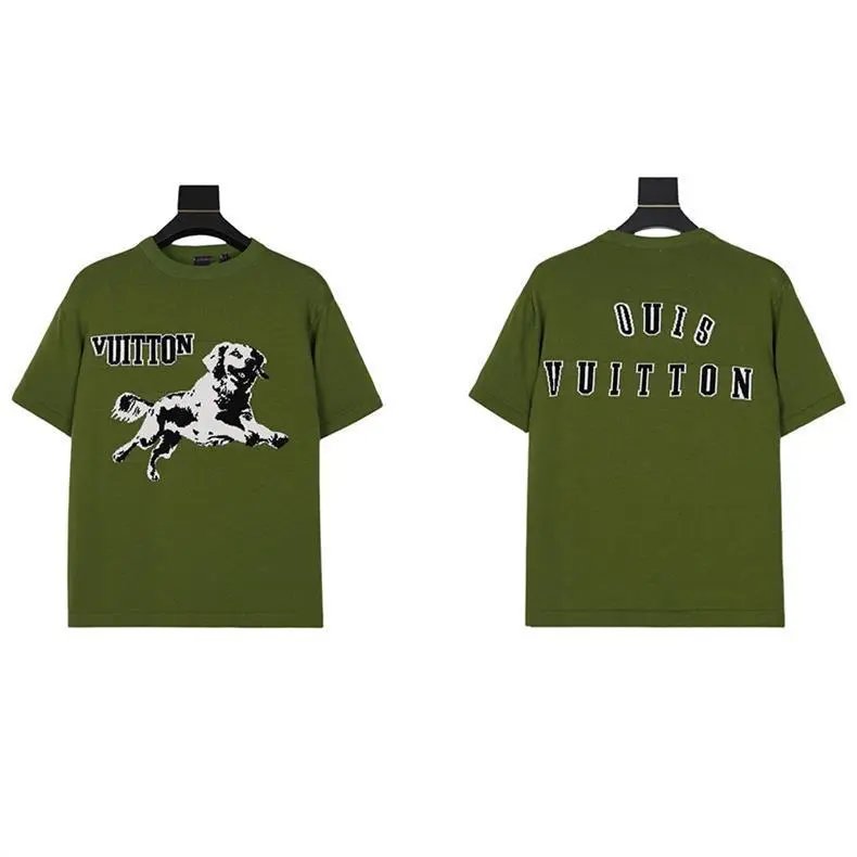 Design Graphic Print Green T-Shirt - 4