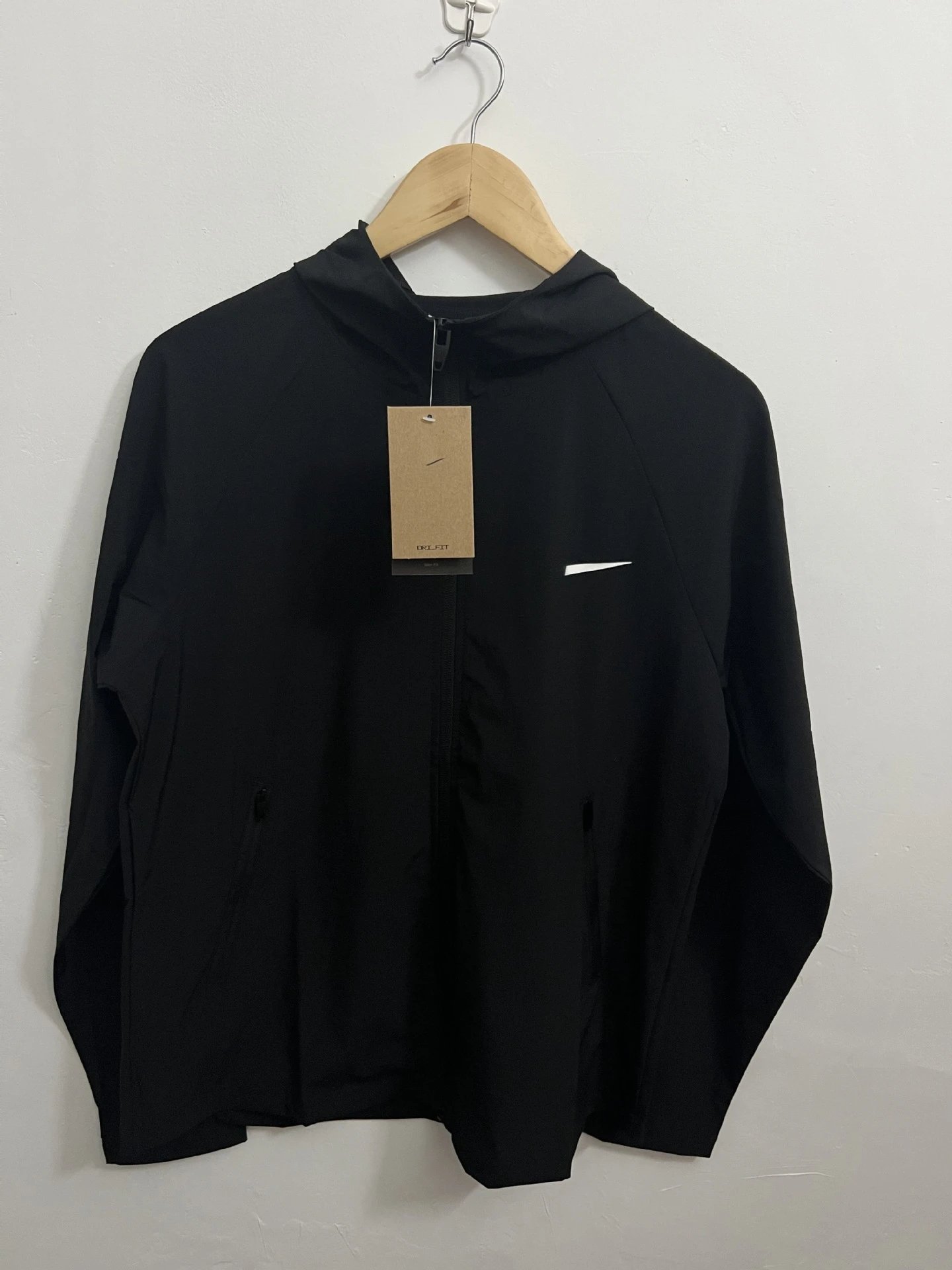 Nike Windrunner Hooded Jacket Gray Outerwear - 11