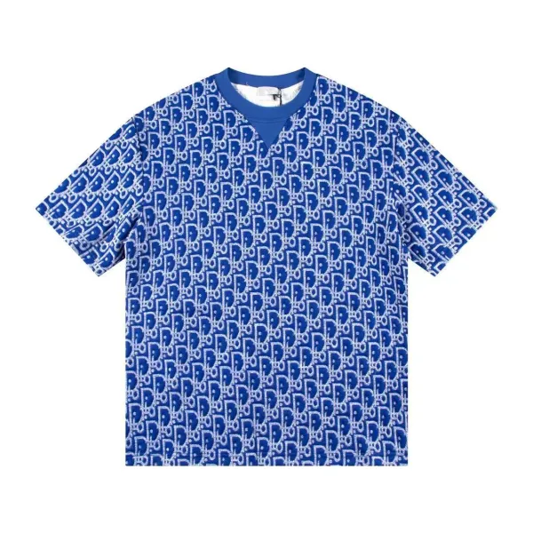 Dior Oblique Jacquard T-Shirt White - 17