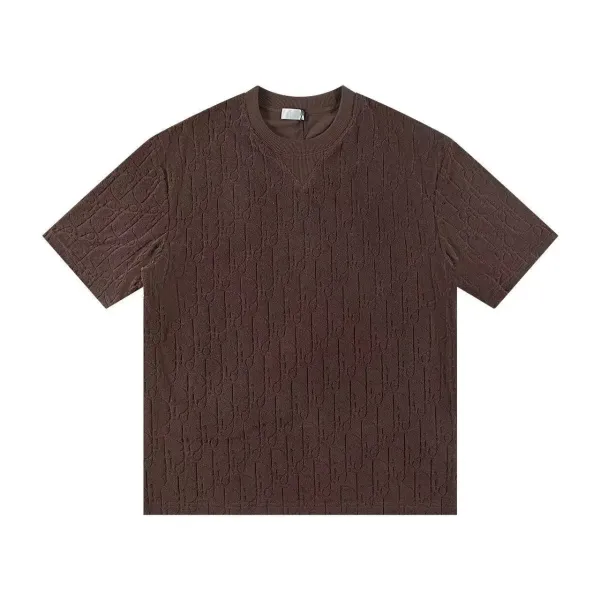 Dior Oblique Jacquard T-Shirt White - 5