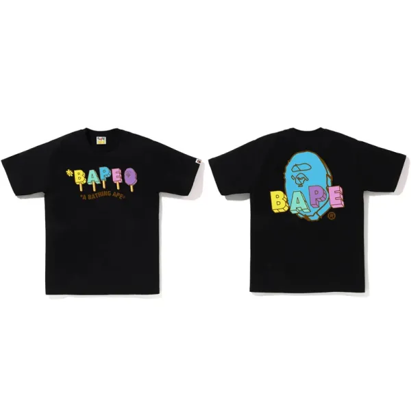 A Bathing Ape Arch Logo T-Shirt Pink - 13
