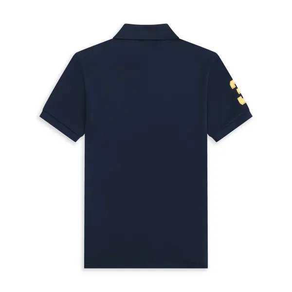 Design Pixel Art Polo Black Polo Shirt - 10