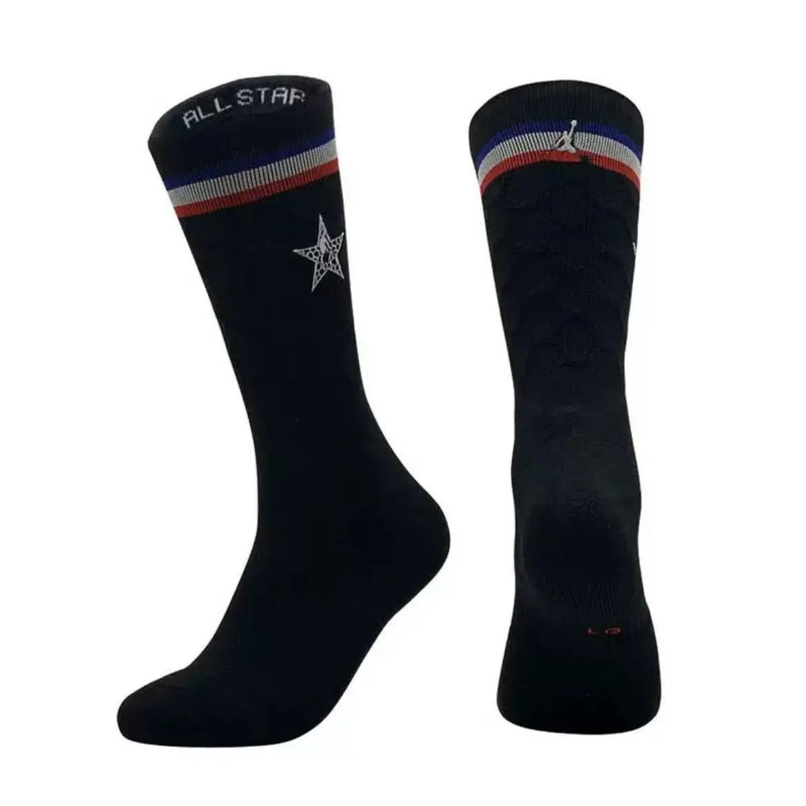 Design Star Logo Crew Socks White - 11