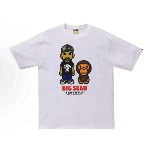 A Bathing Ape Big Sean x Baby Milo White T-Shirt - 1