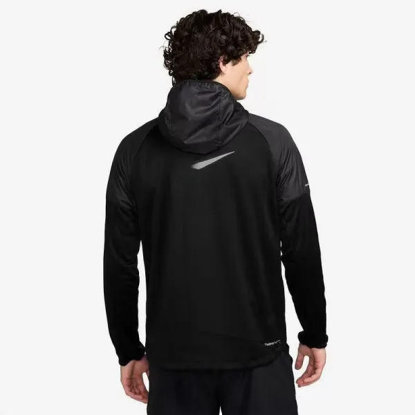 Nike Windrunner Hooded Jacket Black Outerwear - 1