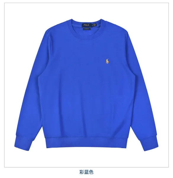 Polo Ralph Lauren Classic Fit Crewneck Sweatshirt Gray Sweater - 14