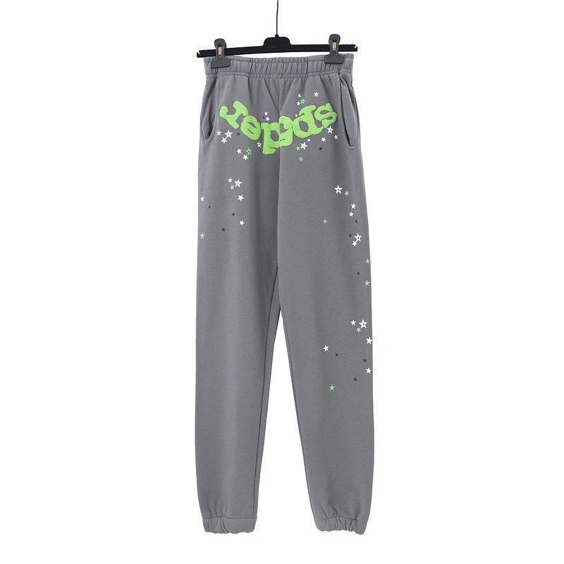 Design Sweatpants Light Blue with Reverse Logo Print - 19