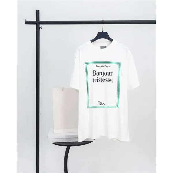 Dior Bonjour Tristesse White T-Shirt - 1