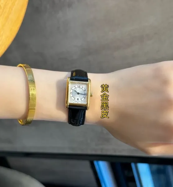 Cartier Tank Must Silver-Plated Steel Watch Watches - 17